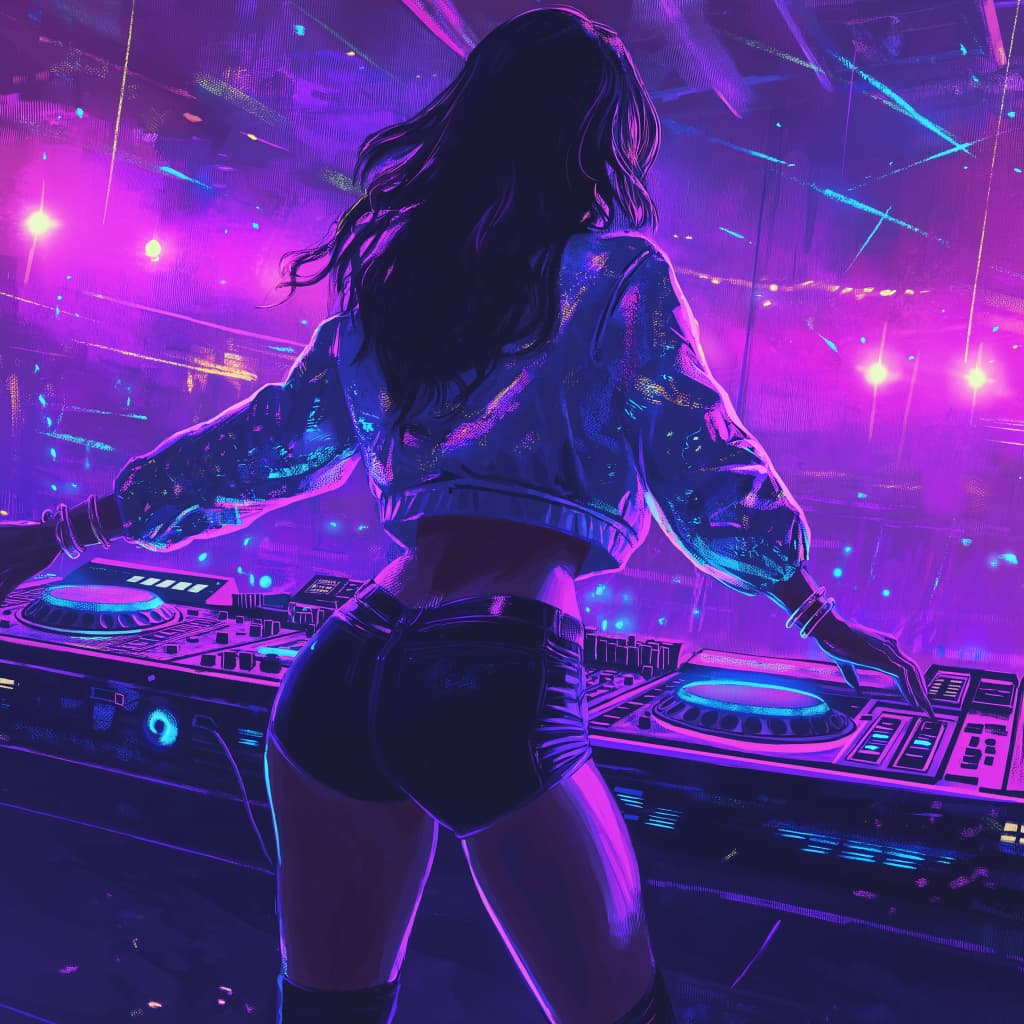 AI Dubstep Lyrics Generator Interface