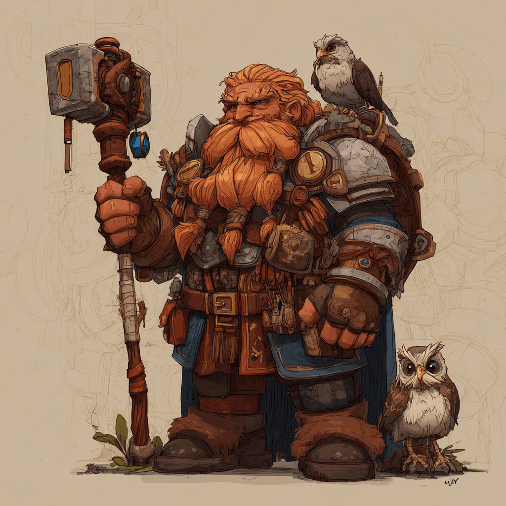 AI Dwarf Name Generator Interface