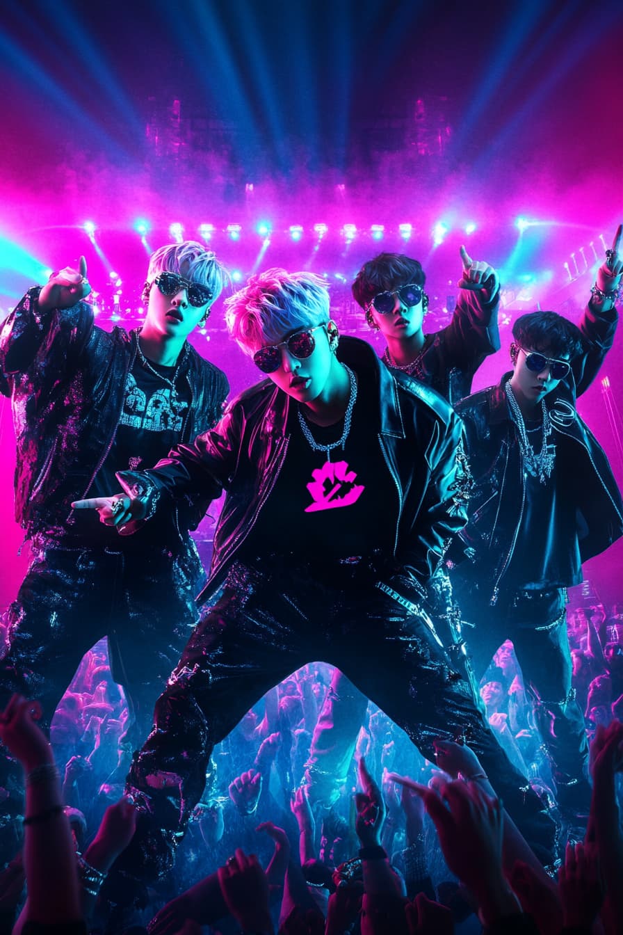 K-pop Lyric Generation in Action